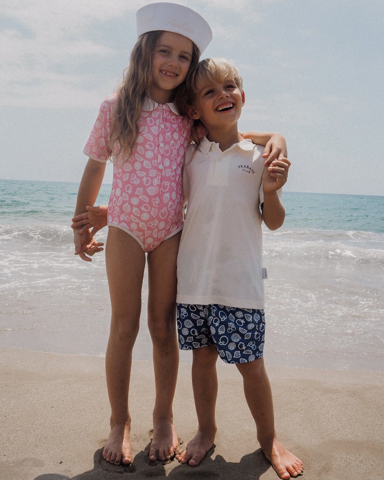 BAÑADOR NIÑA COCO FORMENTERA - ROSADO