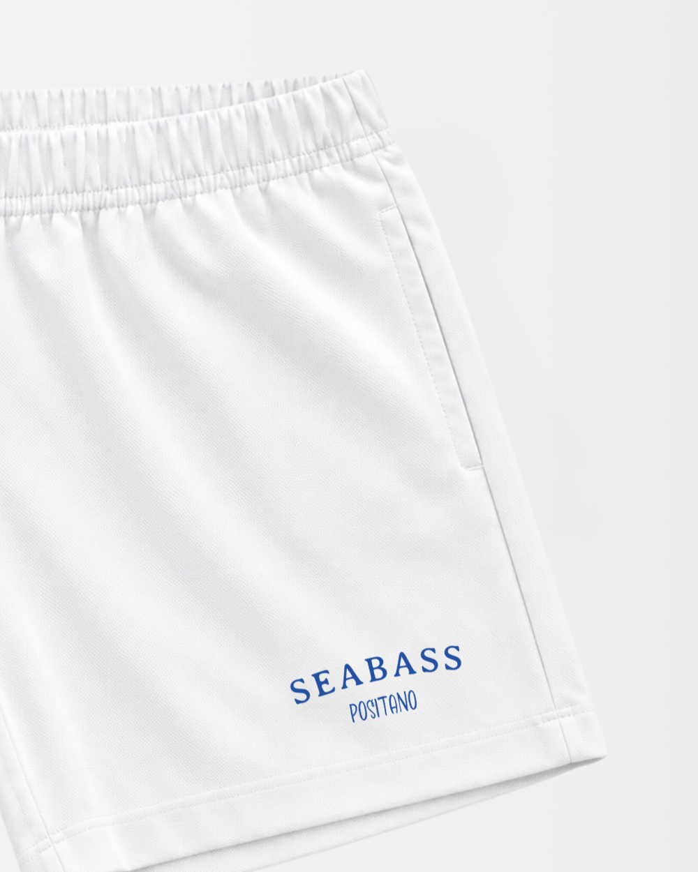 Kids UV Shorts Summer Flavours Positano White