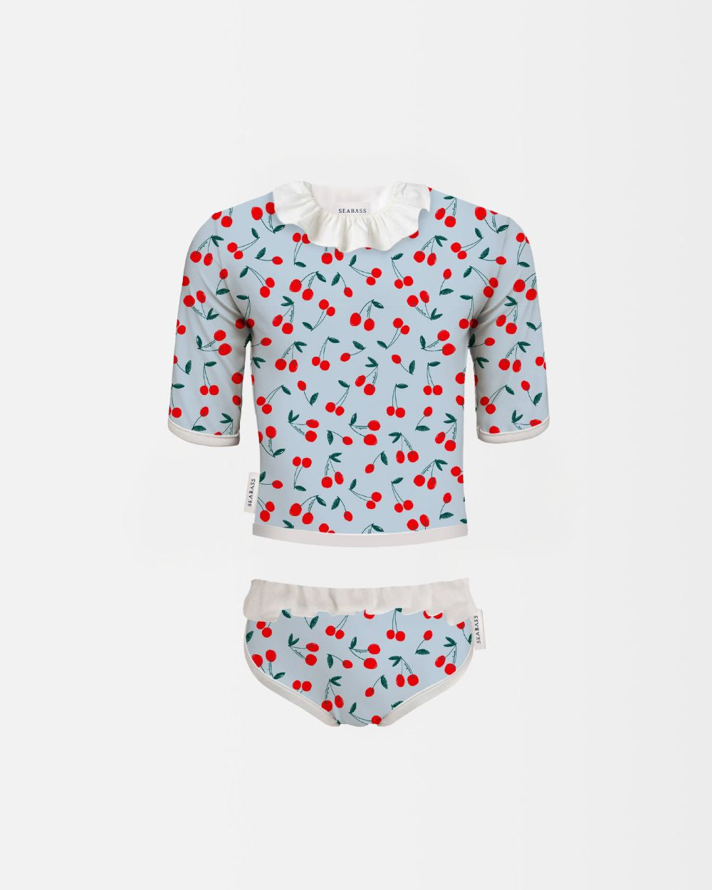 Girl UV Two-Piece Swimsuit Ruffle Picota