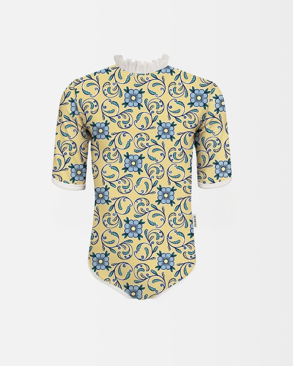 Girl UV Swimsuit Ruffle Taormina