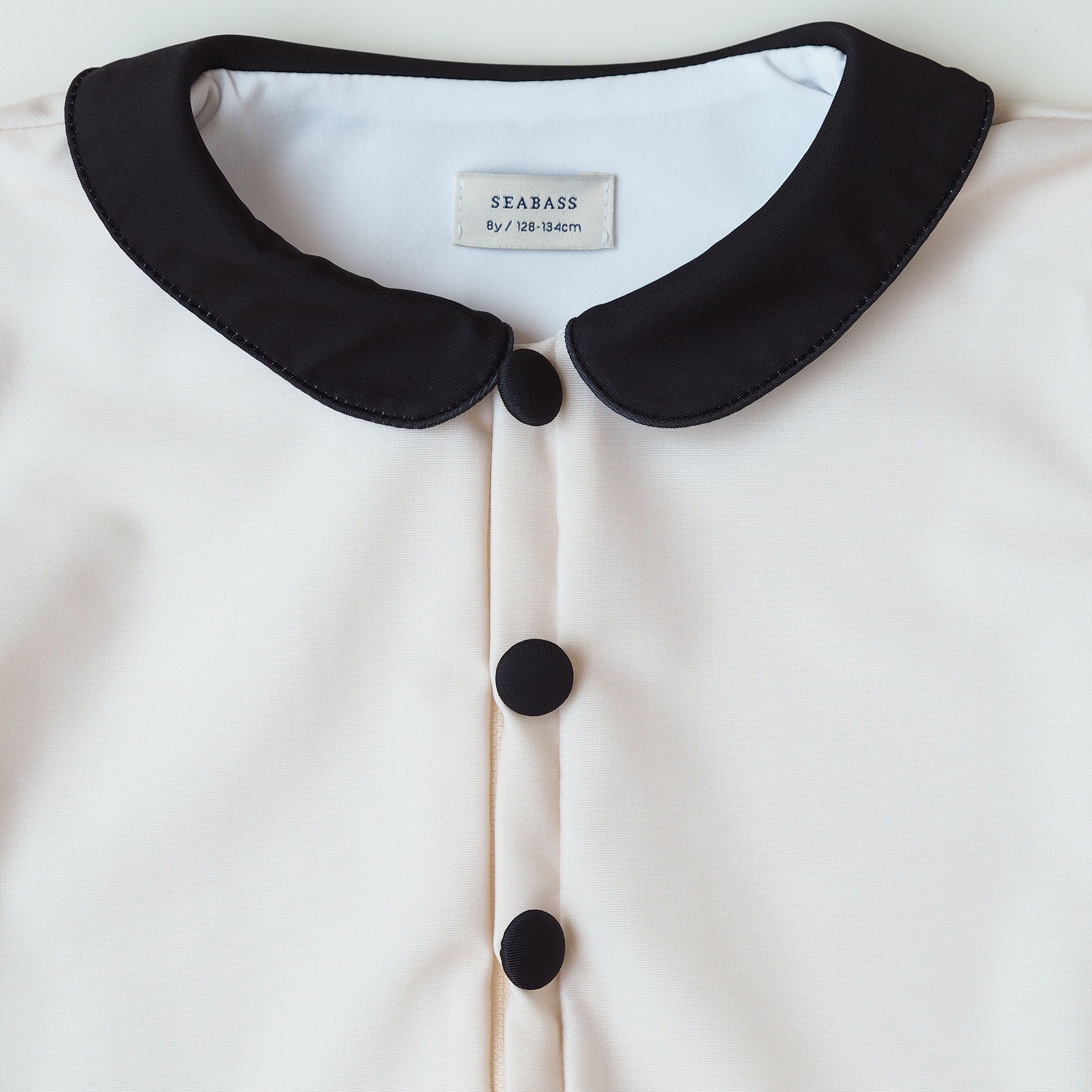 Meisje UV Badpak Coco Biarritz - crème wit