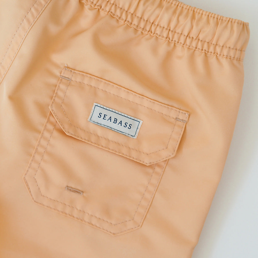 Heren UV Zwembroek Cantaloupe - effen