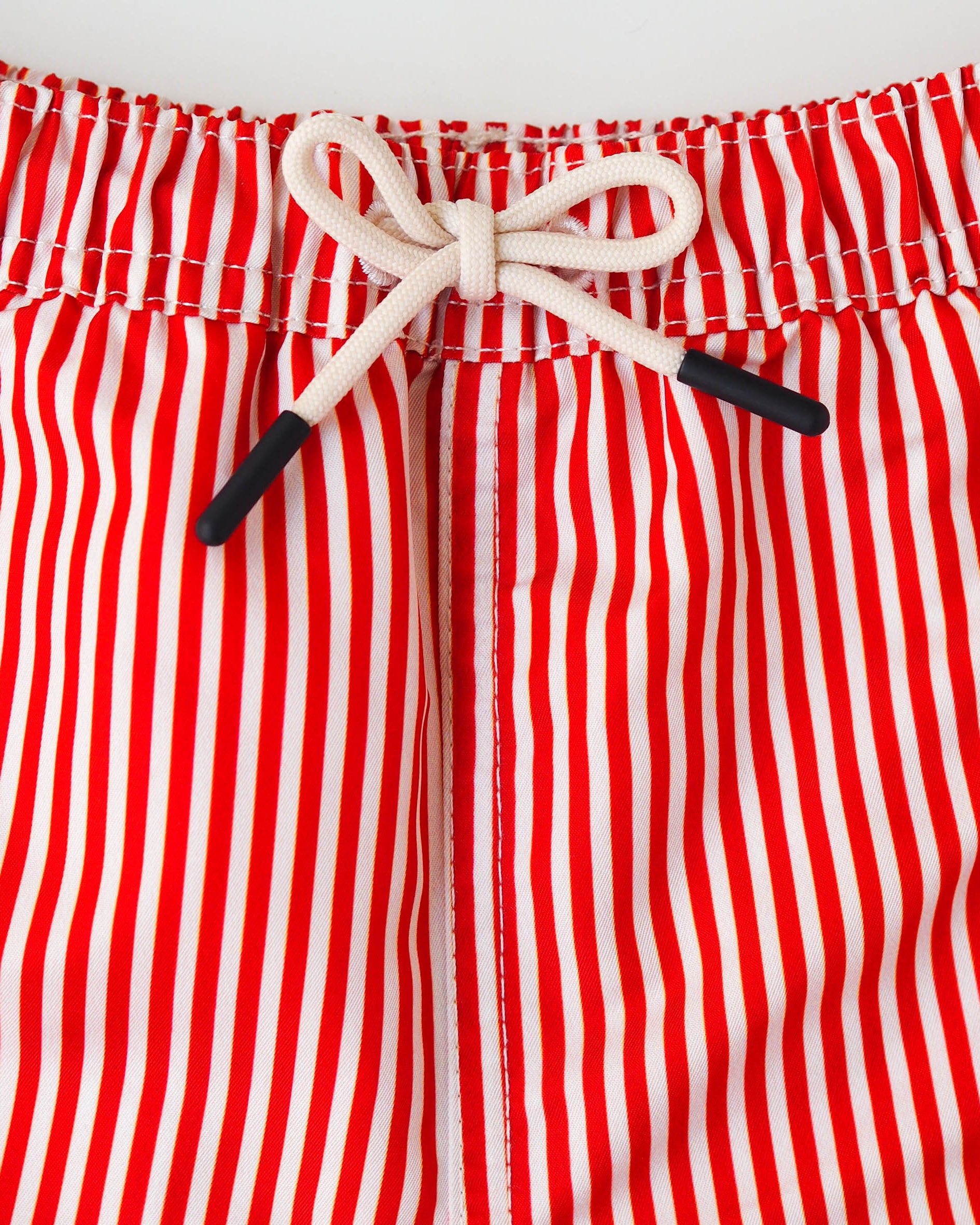 Men UV Swim Short Venice - red stripes