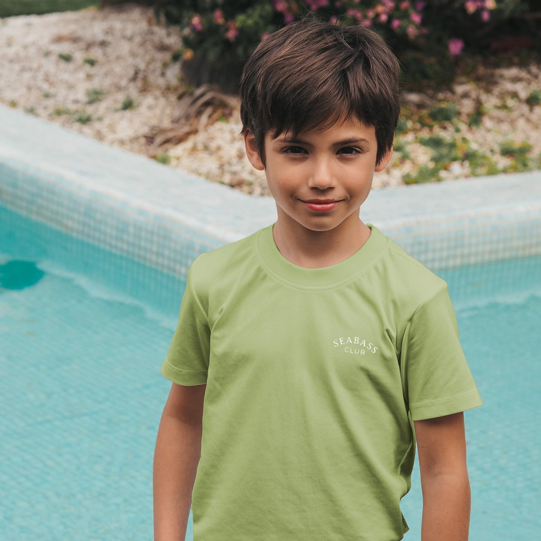 UV Swim Set - Short and T-Shirt Gelato Pistachio (UPF 50+) - SEABASS official