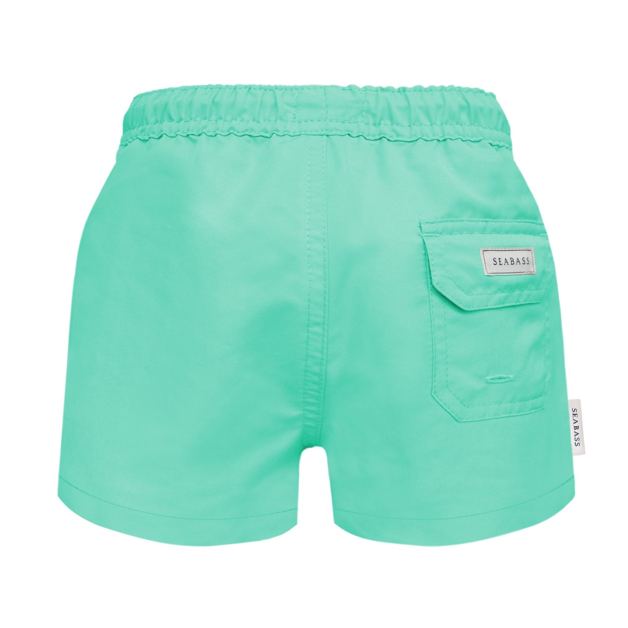 UV Swim Set - Short Neo Mint and Polo Navy (UPF 50+) - SEABASS official