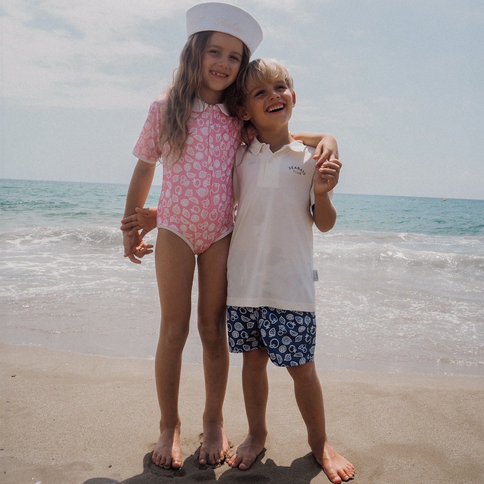 Boy UV Swim Short Formentera Blue - Fruity