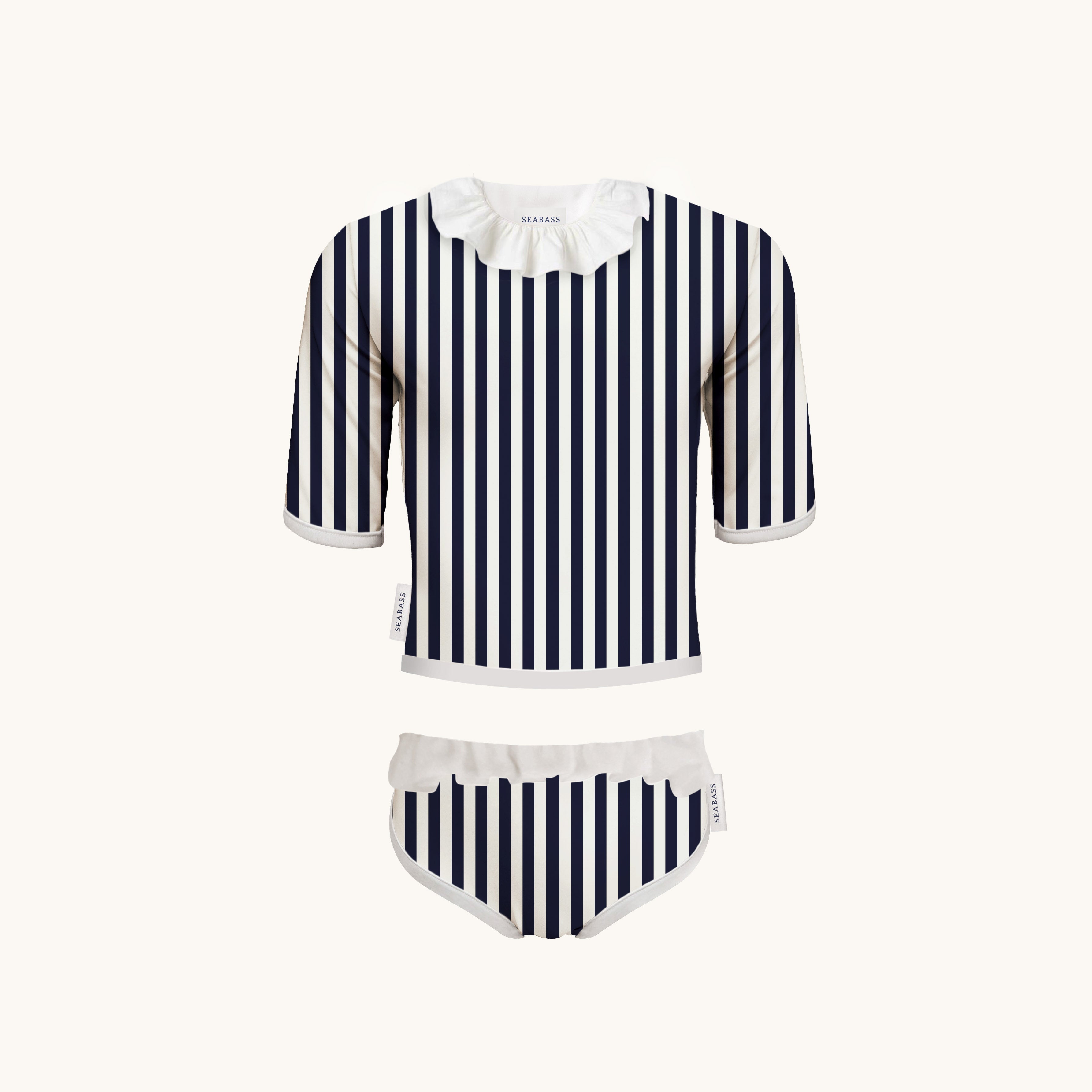 Girl UV Two-Piece Swimsuit Ruffle St Tropez