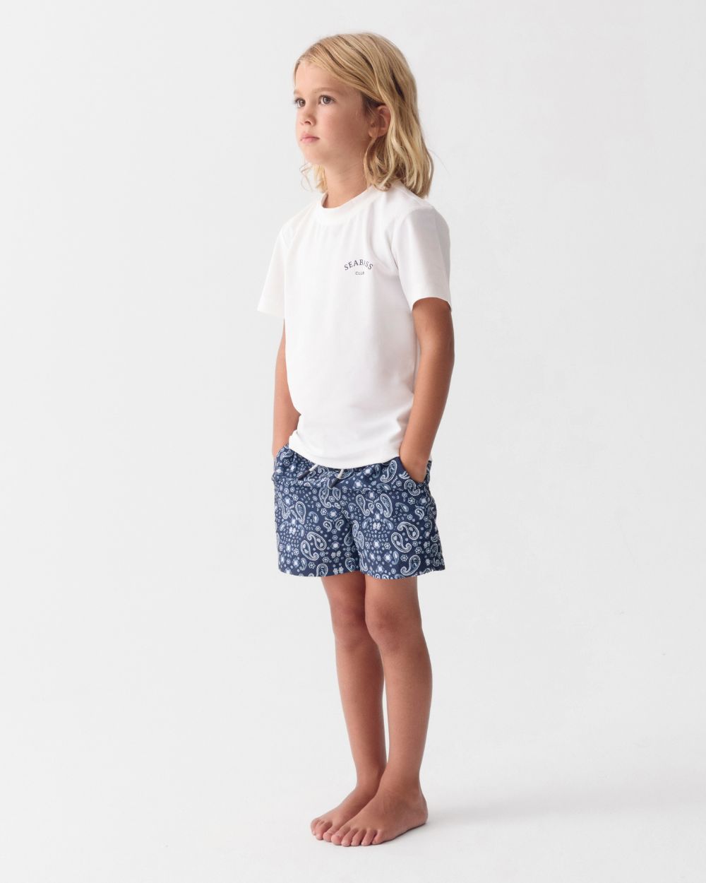 Camiseta UV Infantil Blanco