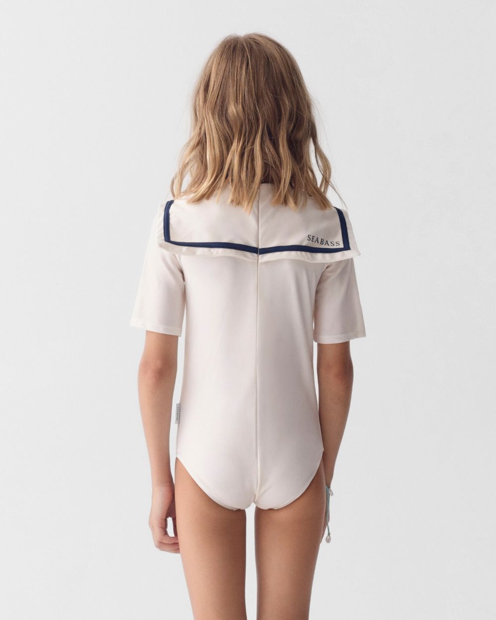 Girls UV Swimsuit Sailor Nice