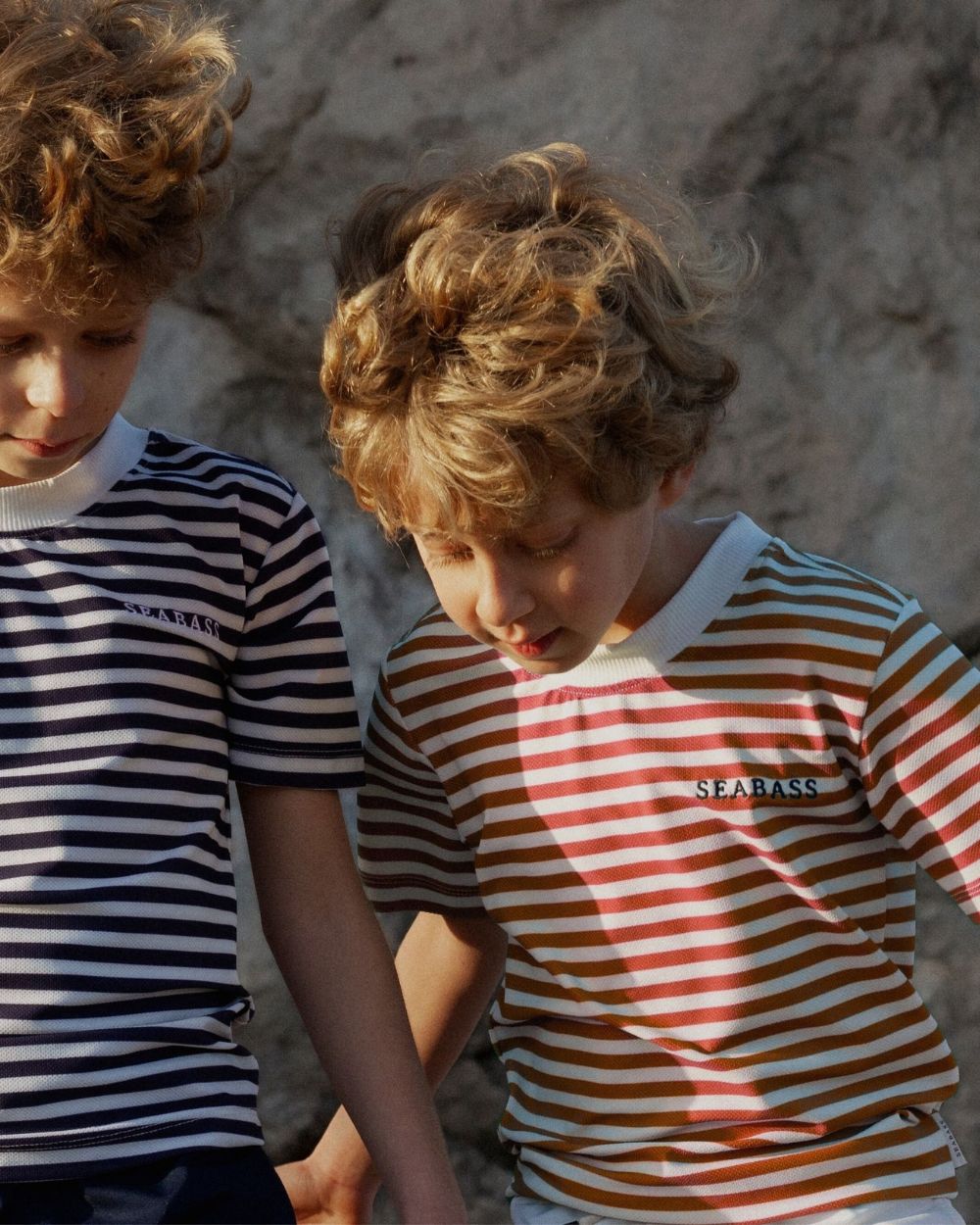 Kids UV T-Shirt Rayas Red