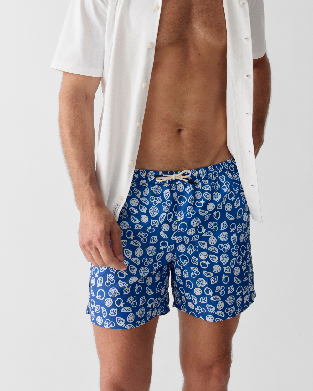 Men UV Swim Short Formentera Blue - Fruity