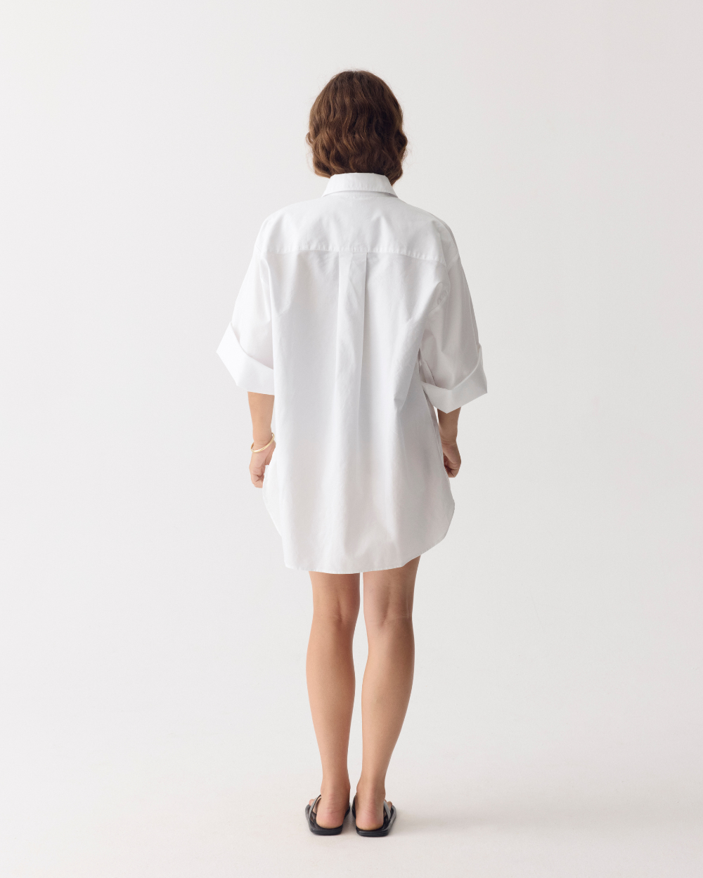 Women UV Resort Shirt Soleil Bright White