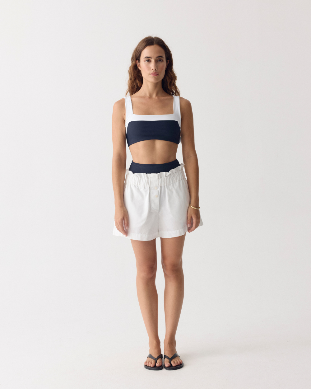 Bermudas UV Mujer Soleil Blanco Brillante
