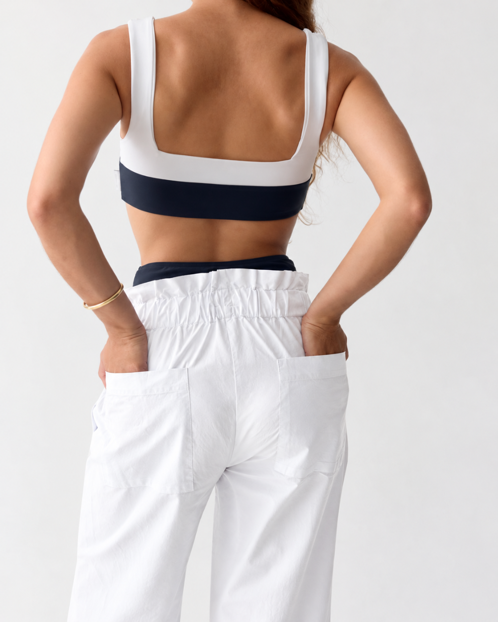 Pantalón UV Mujer Soleil Blanco Brillante