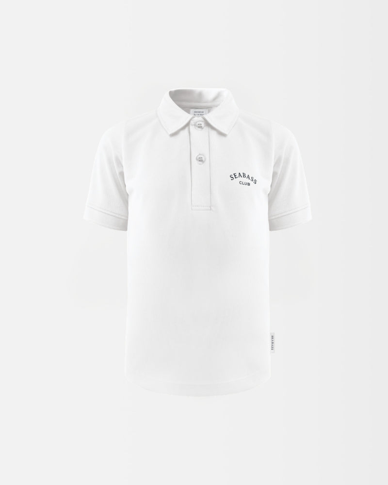 Polo anti-UV (UPF 50+) - Pearl White
