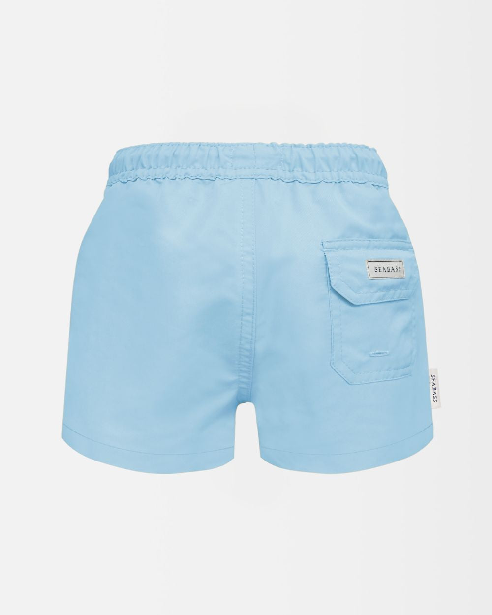 Jungs UV Badeshort Hellblau - einfarbig