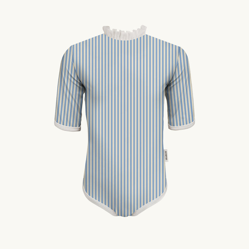 Girl UV Swimsuit Ruffle Forte dei Marmi