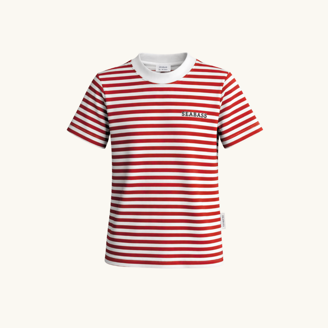 Kids UV T-Shirt Rayas Red