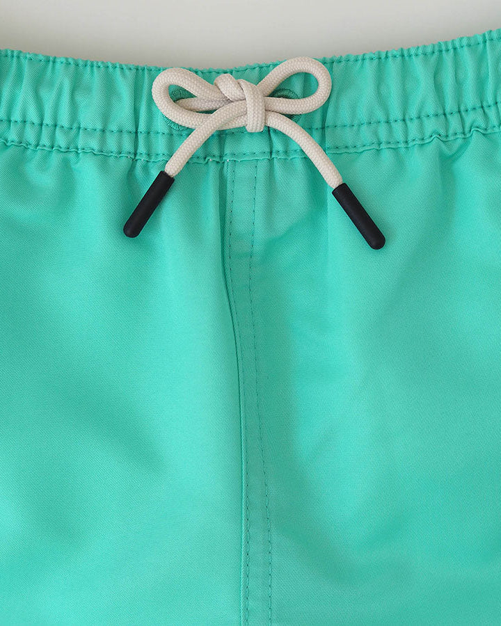 Boy UV Swim Short Neo Mint Green - solid
