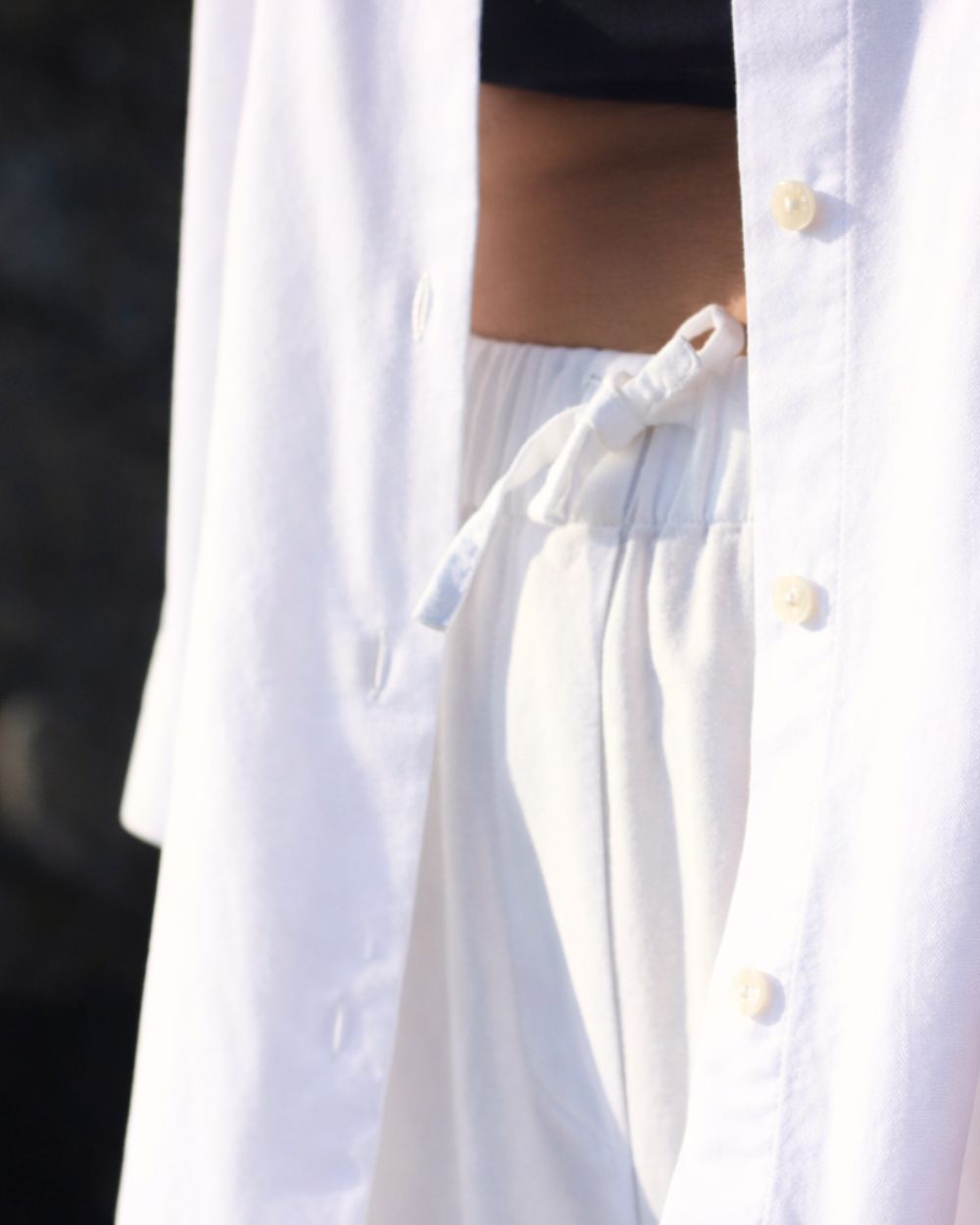 Pantalón UV Mujer Soleil Blanco Brillante