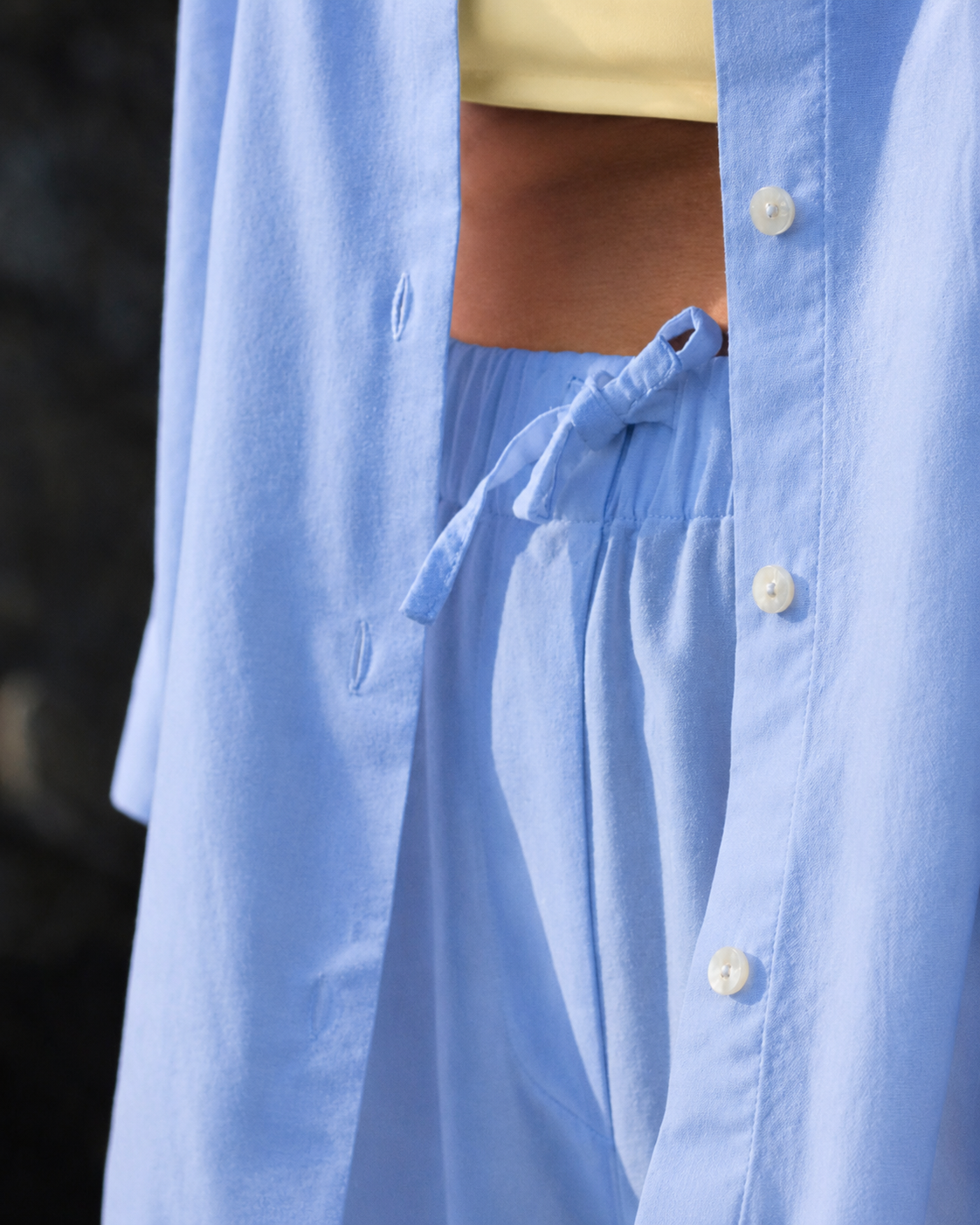 Women Resort Trousers Soleil Sky Blue